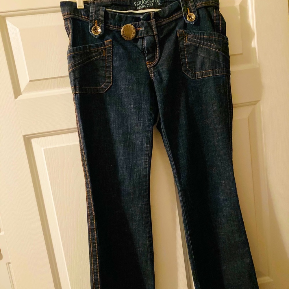Women’s size 8-10 Parasuco Denim Cult Blue Jeans